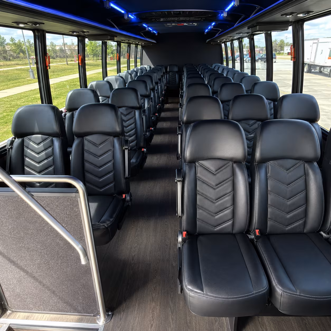 Riverside Airport Shuttle & Transportation party bus exterior