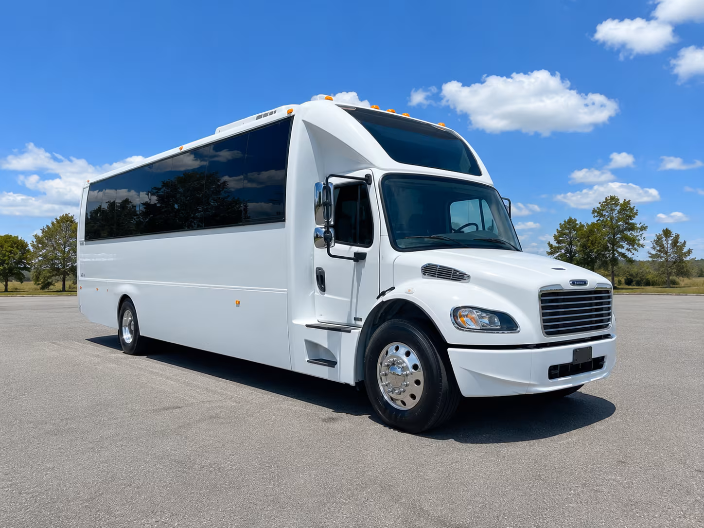 Riverside Concert & Music Festival Transportation party bus exterior