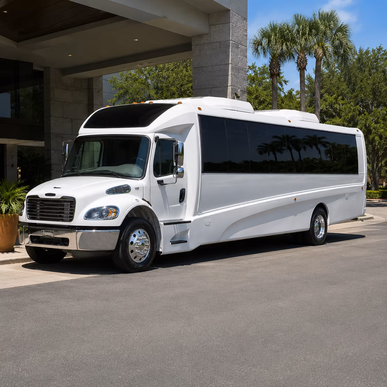 Riverside School Event Transportation onboard seating