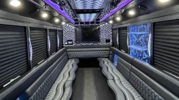 riverside 30 passenger party bus rental